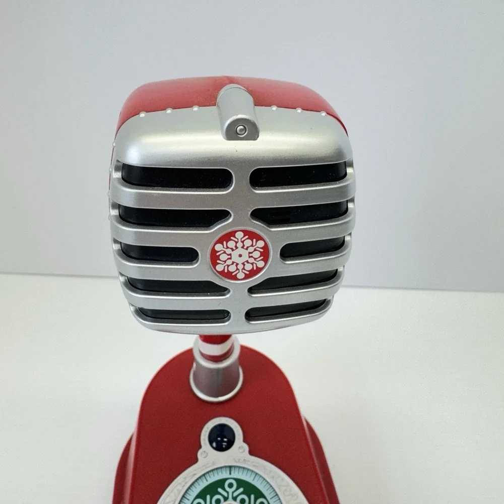 Hallmark North Pole Communicator Model 1226 Microphone w/ Green Cartridge Works